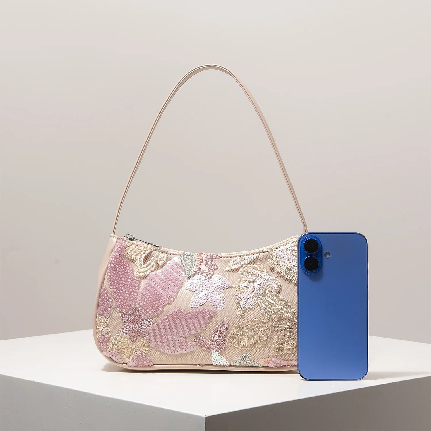 SOERA Marina Embroidered Sequin Shoulder Bag - Bag - No. 1