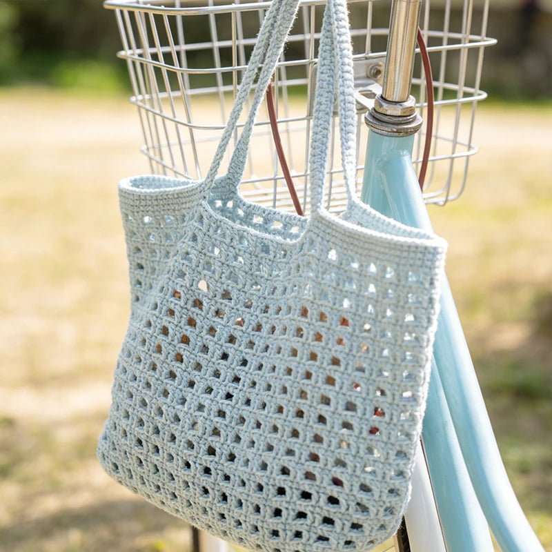 SOERA Sophia Crochet Shoulder Bag Kit - Bag - SOERA-337923-1SE-OS-59651 Light Blue