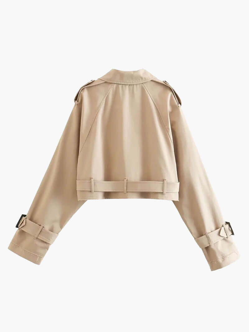 SOERA Blair Cropped Trenchcoat - jackets - DWOD2-DY051002 S