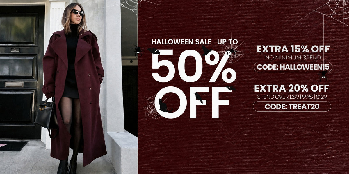 Halloween Sale: jopa 50 % alennus, lisäksi 15 % tai 20 % koodilla