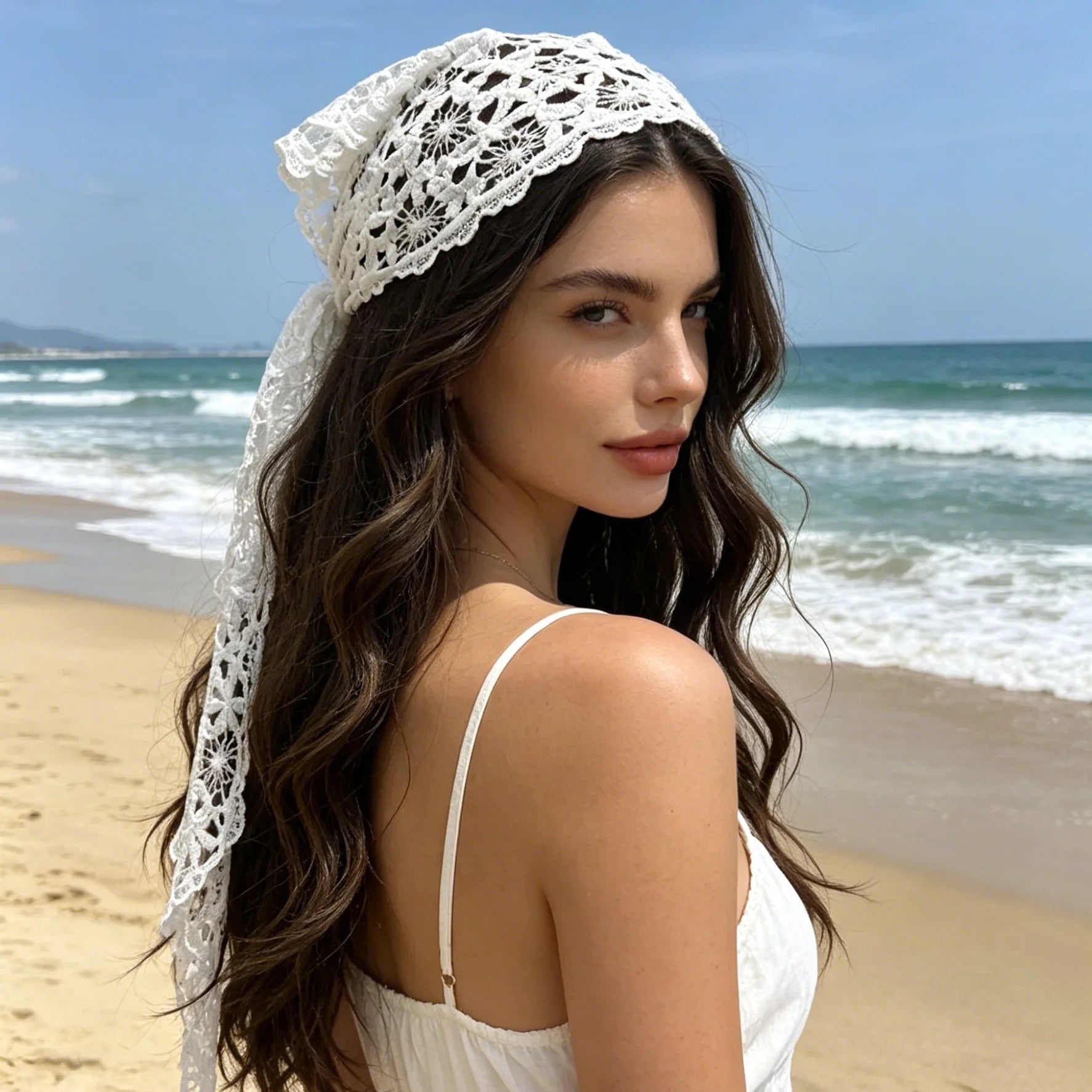 SOERA Celeste Bohemian Triangle Headscarf - Accessories - 