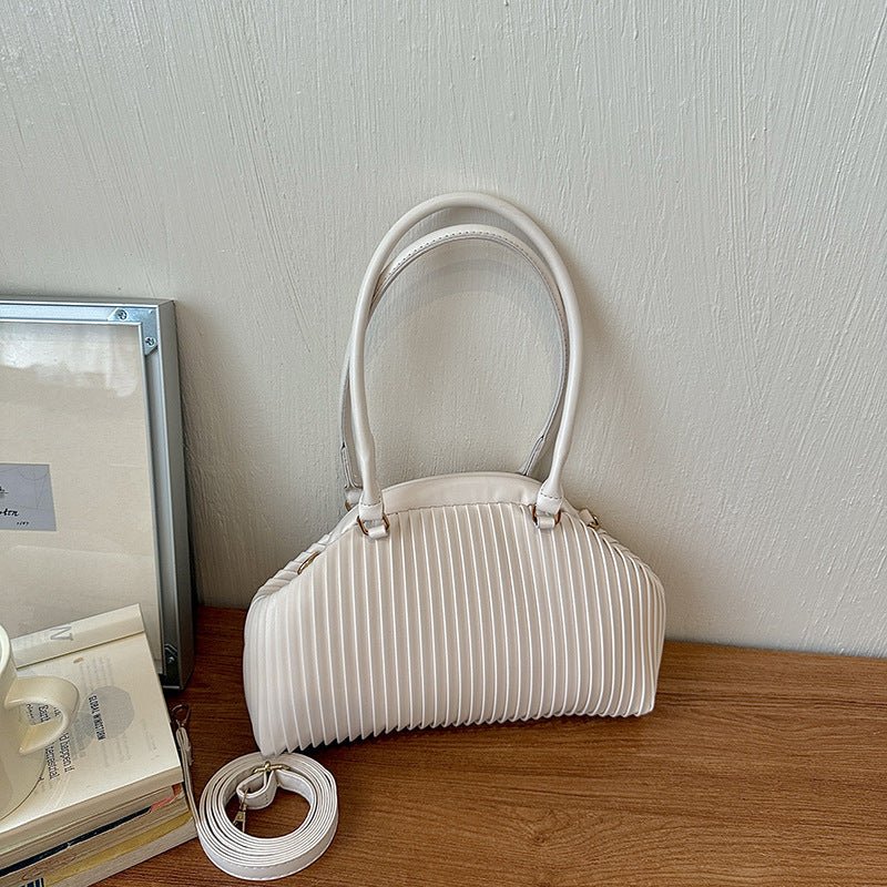 SOERA Mariana Pleated Shoulder Bag - Bag - SOERA-677379-DEF-OS-04614 Pink