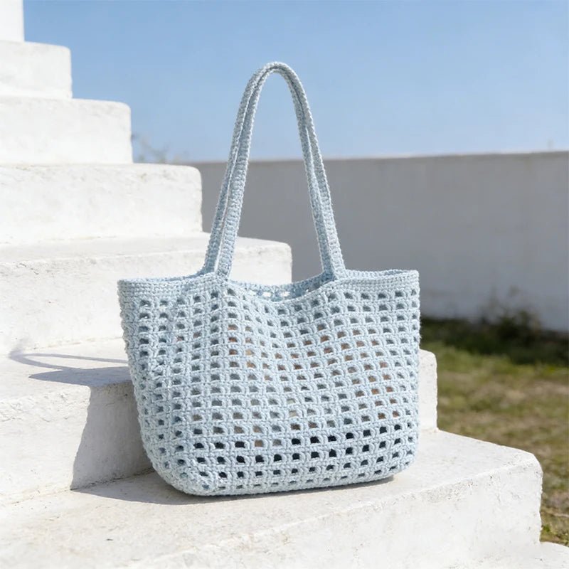 SOERA Sophia Crochet Shoulder Bag Kit - Bag - SOERA-337923-1SE-OS-59651 Light Blue