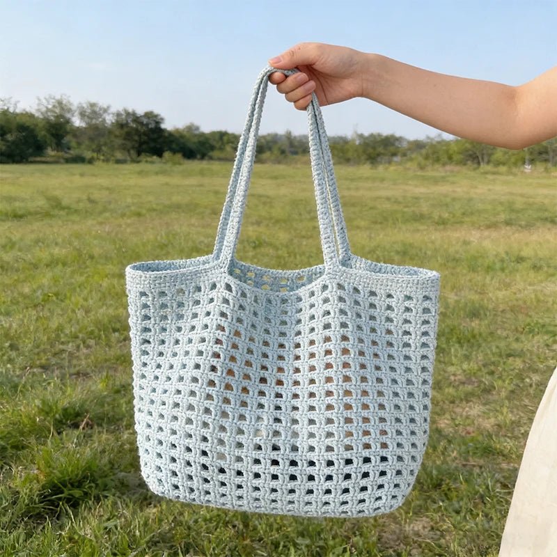 SOERA Sophia Crochet Shoulder Bag Kit - Bag - SOERA-337923-1SE-OS-59651 Light Blue