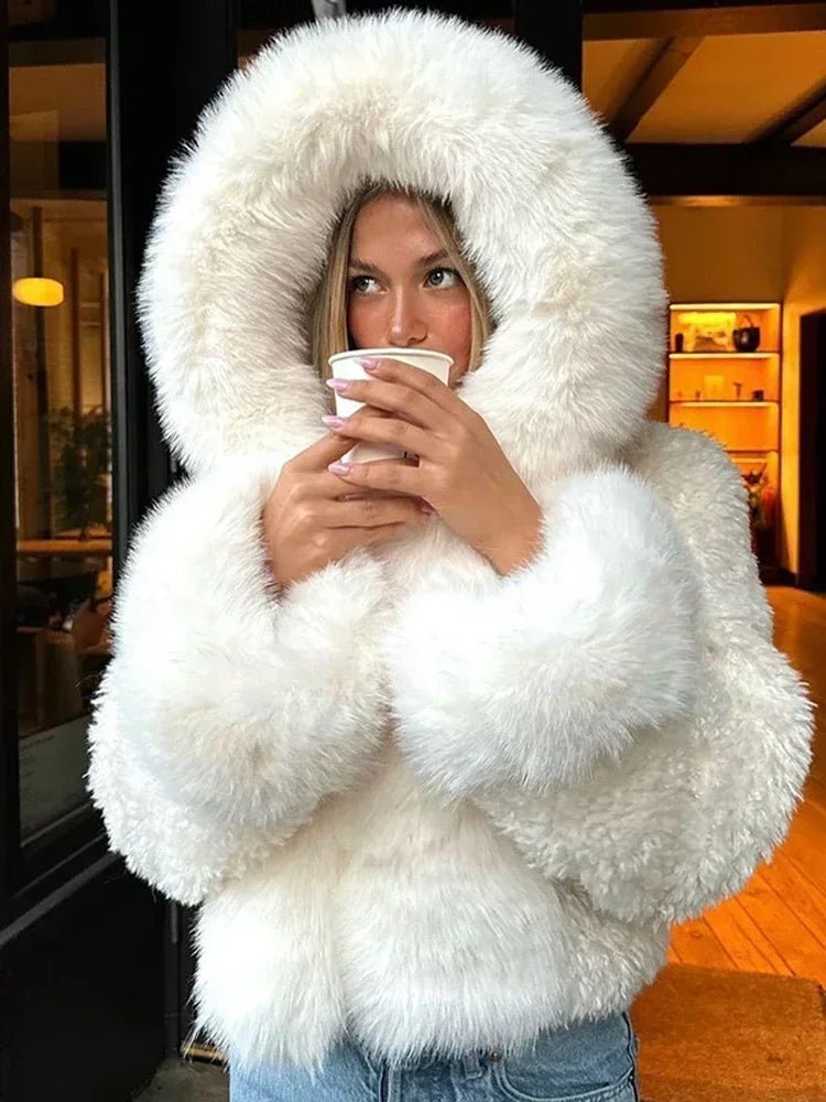 SOERA Henna Faux Fur Jacket - Coats & Jackets - SOERA-524099-WHI-S-92131 White S