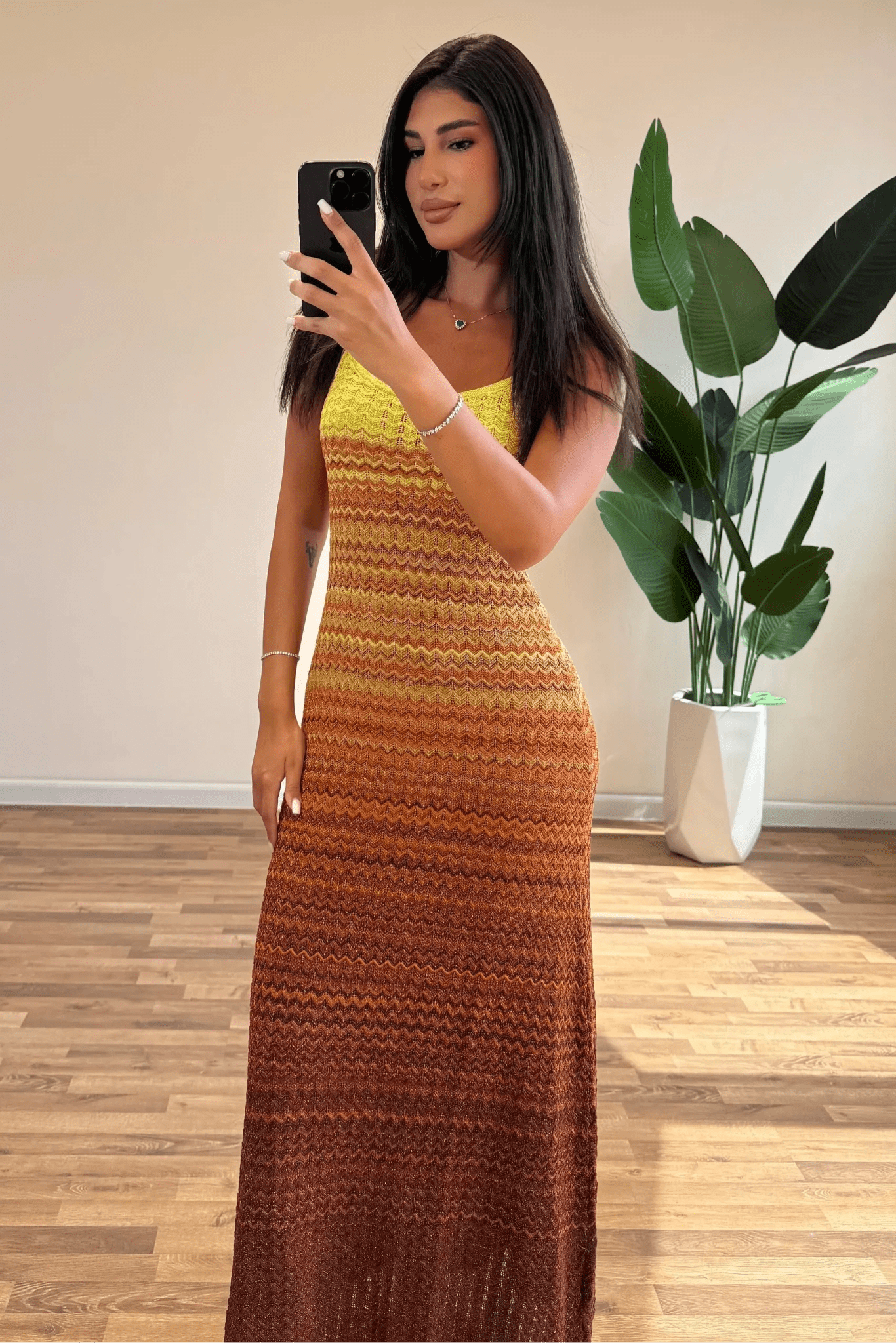 SOERA Sophia Sunset Knit Maxi Dress - Dress - SOERA-896195-M-OS-59011 M
