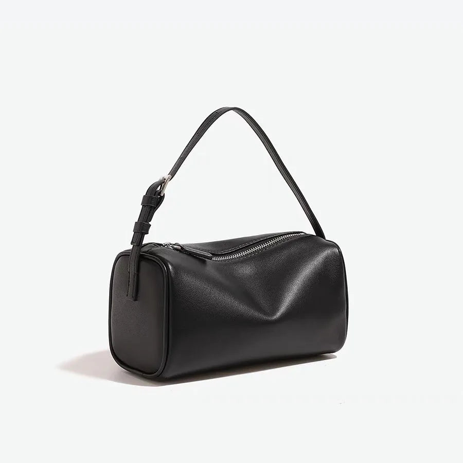 SOERA Bianca Faux Leather Crossbody Bag - Handbags -  Black
