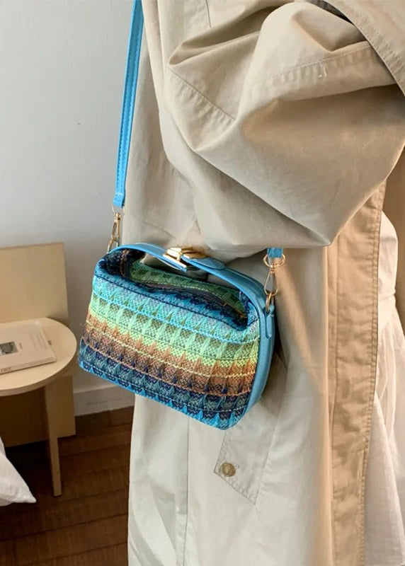 SOERA Raphaela Woven Raffia Sling Bag - Handbags - 1005009607229453-;aq1774869390937316705 Light Blue