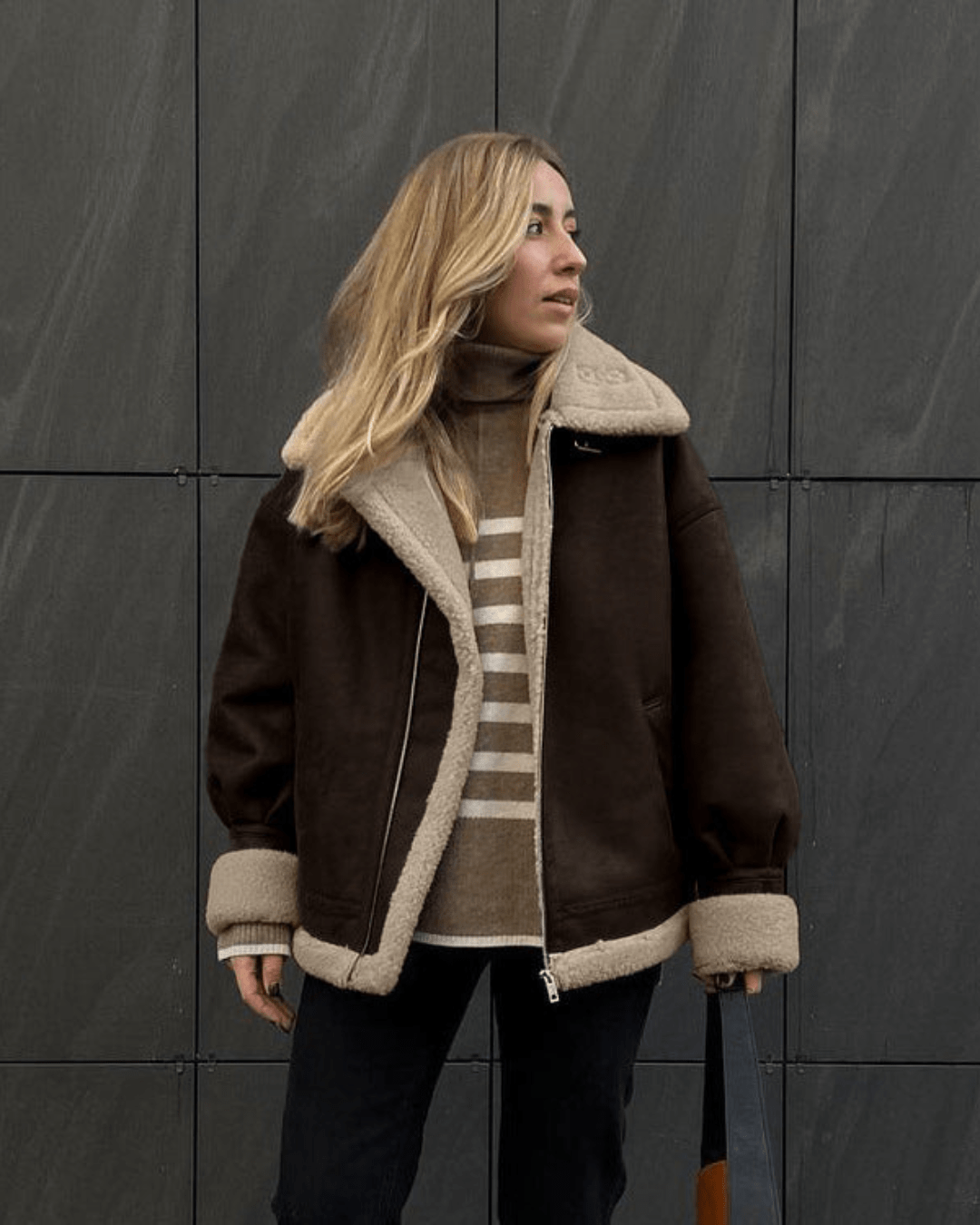 SOERA Aurora Suede Faux leather Jacket - Jackets - gj1764442362185185854 S