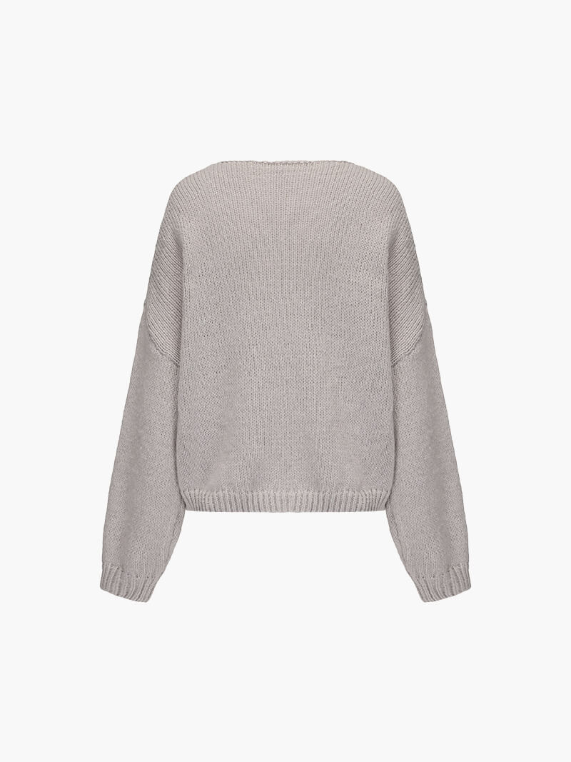 SOERA Kim Cardigan - jackets - Soera-Cherry-Cardigan-Jacket-Gray/S Gray S