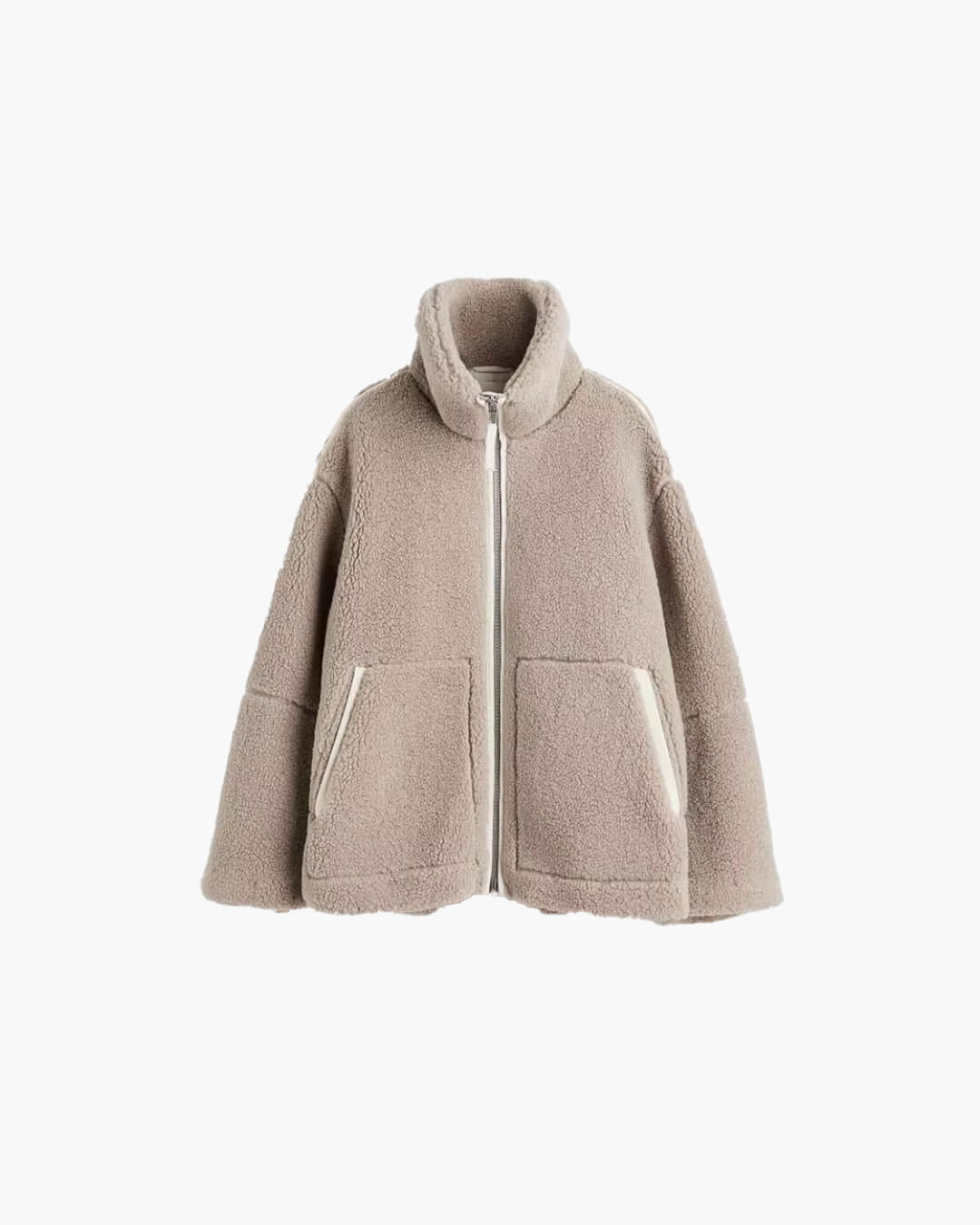 SOERA Susan Zip Up Teddy Jacket - Jackets -  Dark Brown S