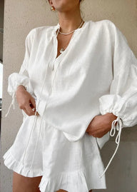 Emilia puuvillainen lounge-setti