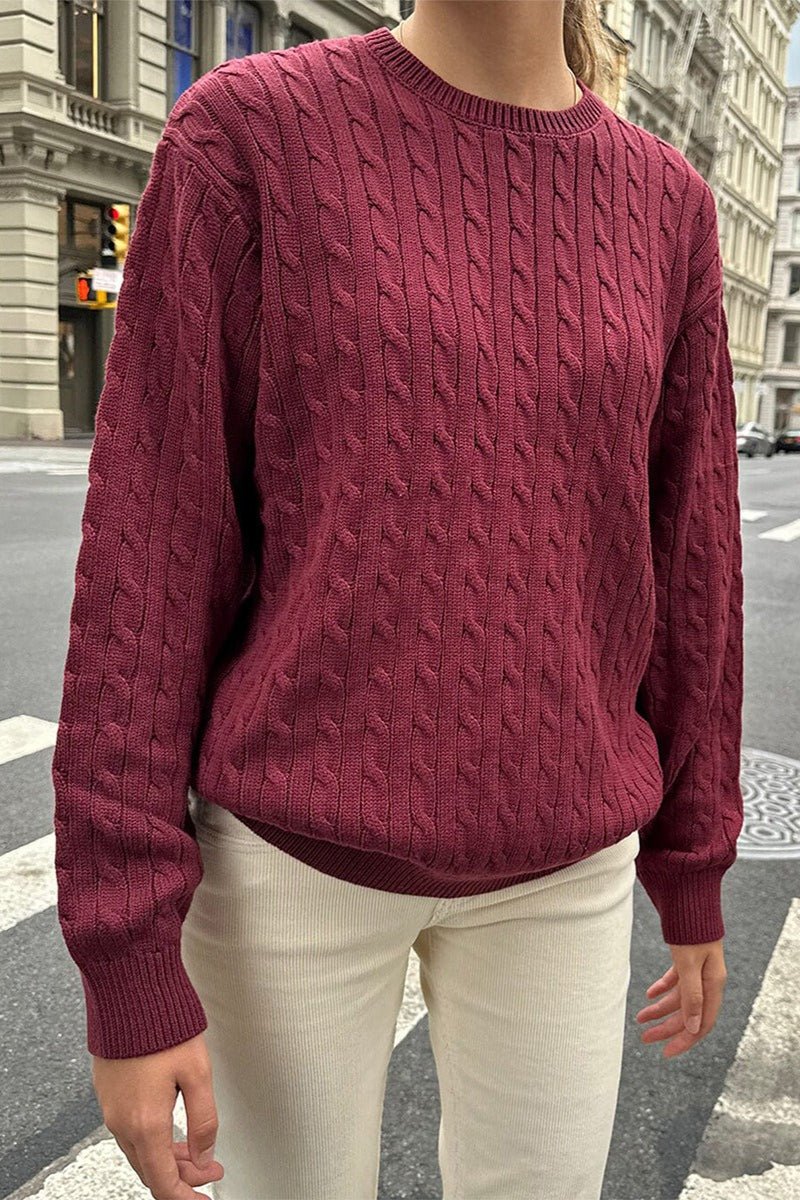 SOERA Karyl Knit Sweater - Sweaters - hv1763304746537579000 Navy S